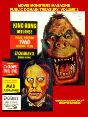 cover image of Movie Monsters Magazine Public Domain Treasury: Volume 2